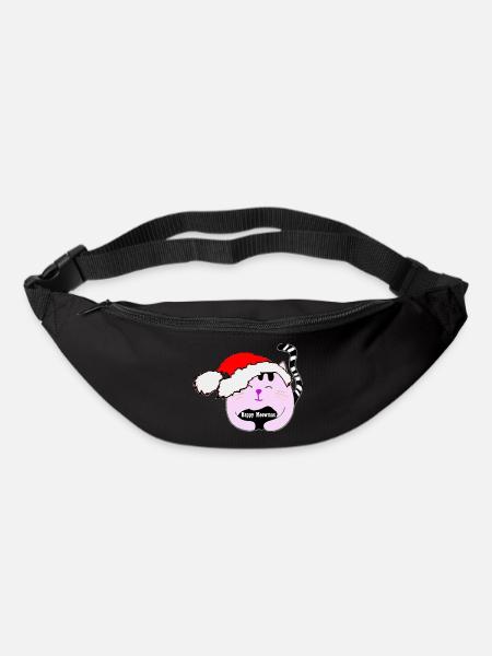 Santa Cat - Bum bag - black