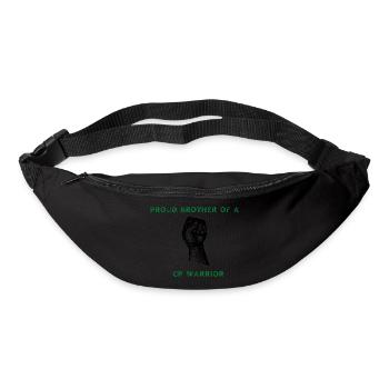Proud brother - Bum bag - black - Front