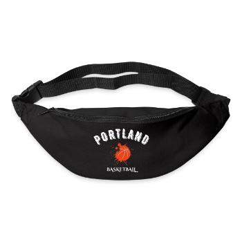 Portland Basketball - Gürteltasche - Schwarz - Vorne