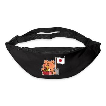 Culture Pop Asiatique Manga Anime Asie Dessin Animé - Sac banane - noir - Devant