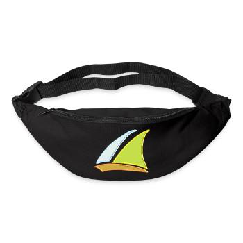 Voilier 8 2 - Sac banane - noir - Devant