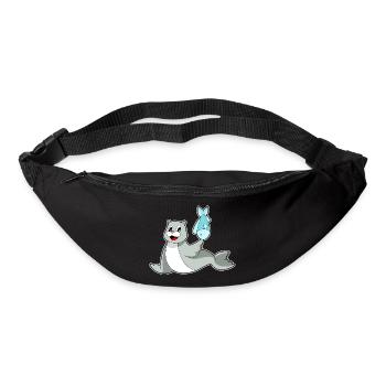 Seal Fish - Bum bag - black - Front