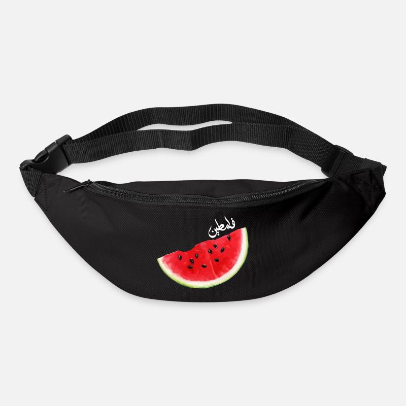 Dies ist keine Wassermelonen-Palästina-Sammlung - Gürteltasche - Schwarz