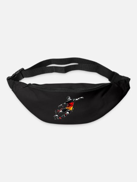 Fussball Deutschland - Gürteltasche - Schwarz