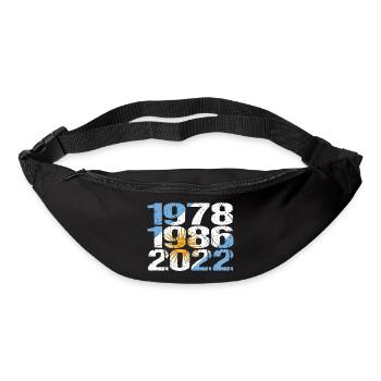 Argentinien 1978, 1986, 2022 - Gürteltasche - Schwarz - Vorne