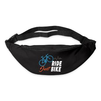 Just Ride Bike - Gürteltasche - Schwarz - Vorne