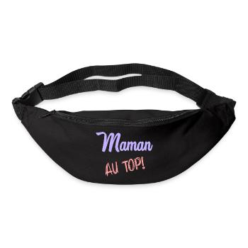 MOM. MOTHER'S DAY. HAPPY MOTHER'S DAY - Bum bag - black - Front