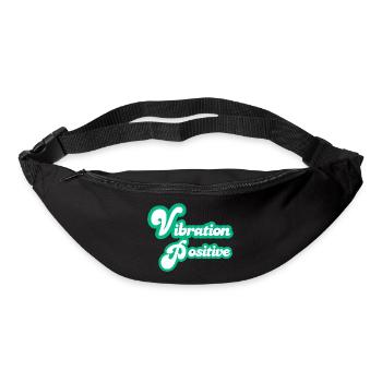 Portez Vos Valeurs avec la Collection de T-Shirts - Sac banane - noir - Devant