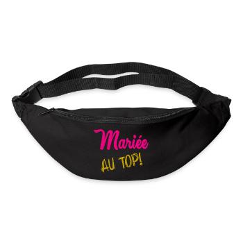 ICH KANN NICHT, ICH BIN VERHEIRATET - Gürteltasche - Schwarz - Vorne