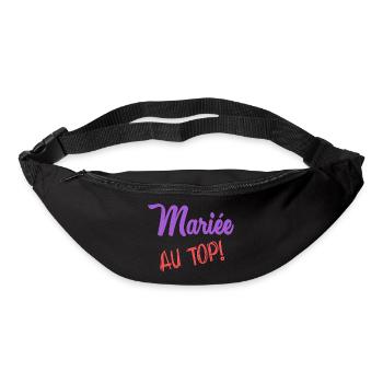 HOCHZEIT - Gürteltasche - Schwarz - Vorne