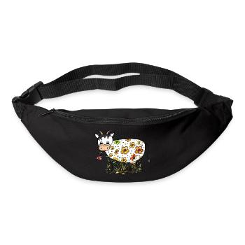 Cow - Bum bag - black - Front
