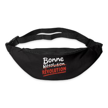 Révolution - Sac banane - noir - Devant