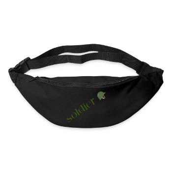 Logo soldier - Bum bag - black - Front