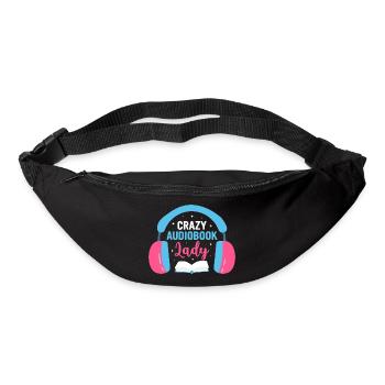 Epic Tales, Endless Love: Crazy Audiobook Lady - Bum bag - black - Front