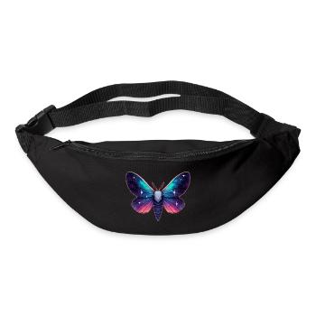 Galaxy Moth - Cosmic Space Themed Fantasy - Bum bag - black - Front