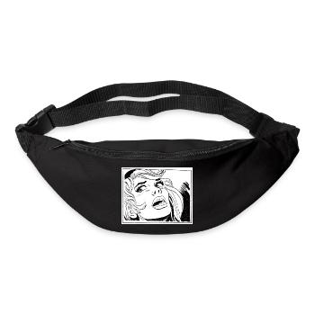 34 Fille - Sac banane - noir - Devant