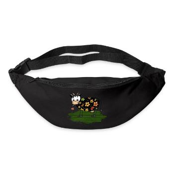 Cow - Bum bag - black - Front