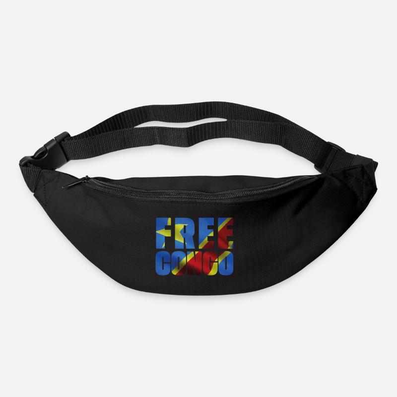 FREE CONGO - Sac banane - noir