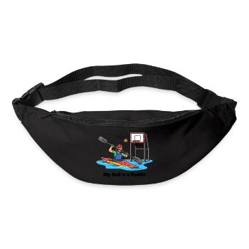 My Ball is a Paddle - Bum bag - black - Front