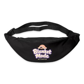 Anime-hausmensch Kuscheliger Weeb - Gürteltasche - Schwarz - Vorne