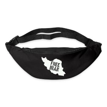 Iran Freiheit Free Iran - Gürteltasche - Schwarz - Vorne