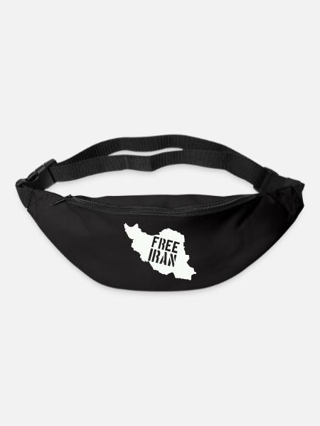 Iran Freiheit Free Iran - Gürteltasche - Schwarz