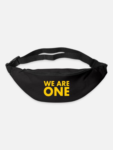 We are one - Gürteltasche - Schwarz