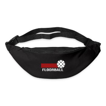 Floorball Unihockey FLOORBALL-life Floorballer - Bum bag - black - Front