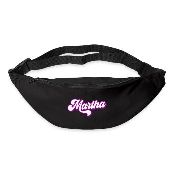 Marthe | Couleurs changeantes - Sac banane - noir - Devant