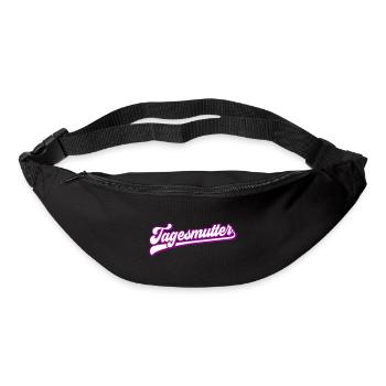 Tagesmutter | Farben änderbar - Gürteltasche - Schwarz - Vorne