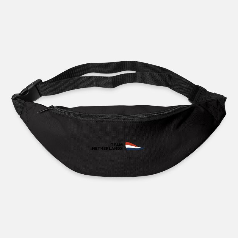 Team Nederlands - Gürteltasche - Schwarz