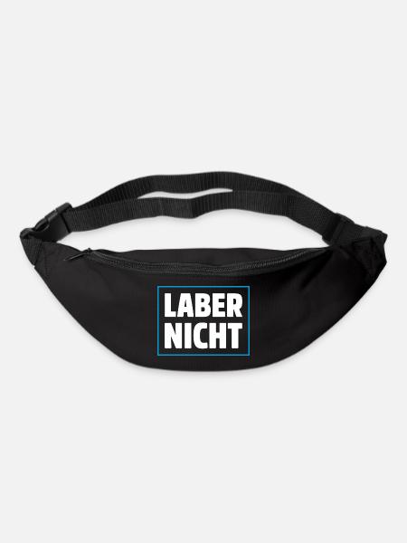 LABER NICHT - Gürteltasche - Schwarz