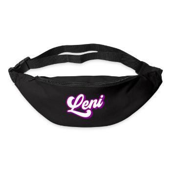 Leni | Couleurs changeantes - Sac banane - noir - Devant