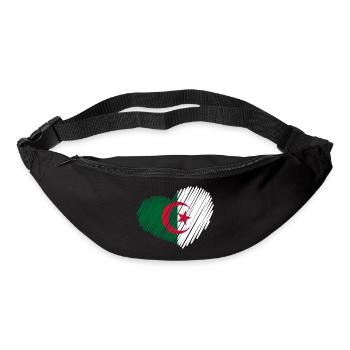 heart_brushe_algerie - Gürteltasche - Schwarz - Vorne