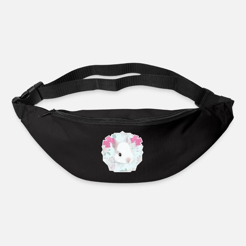 Seidelbast - Gürteltasche - Schwarz