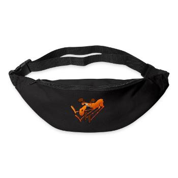 Elch - Gürteltasche - Schwarz - Vorne