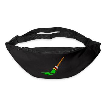 Urban Graffiti Pinsel Design - Gürteltasche - Schwarz - Vorne