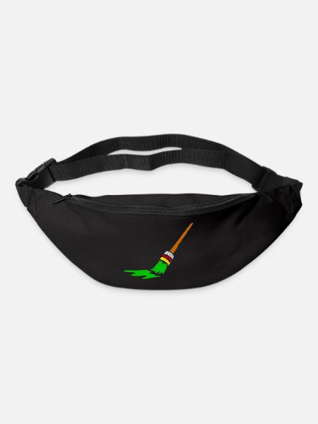 Urban Graffiti Pinsel Design - Gürteltasche - Schwarz