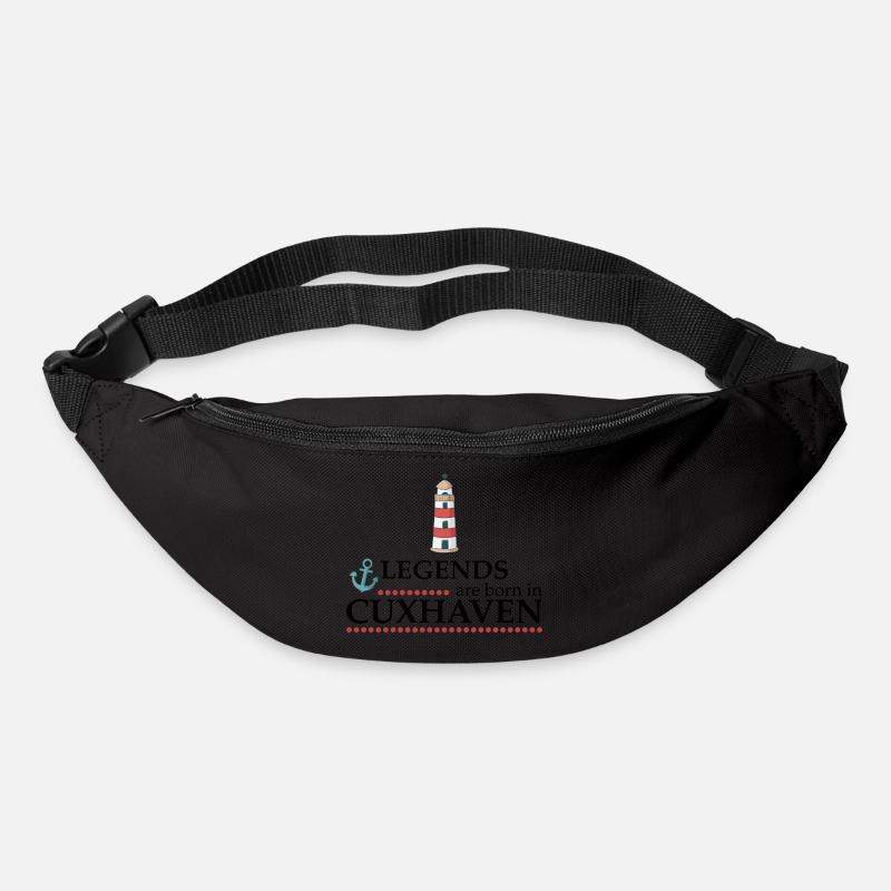 Cuxhaven - Gürteltasche - Schwarz