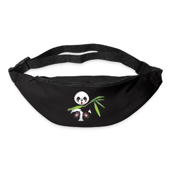 Panda - Sac banane - noir - Devant