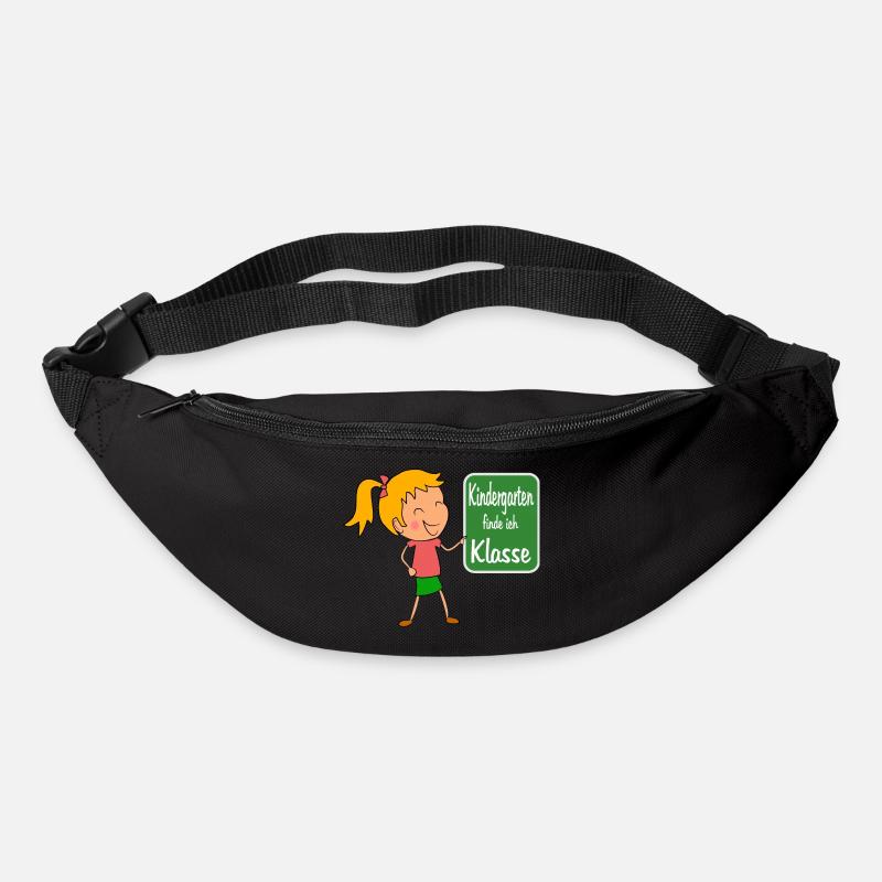 Kindergarten - Gürteltasche - Schwarz