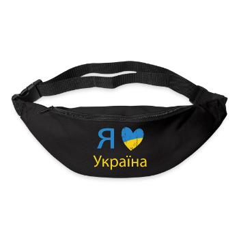 I love ukraine - I love ukraine - Bum bag - black - Front