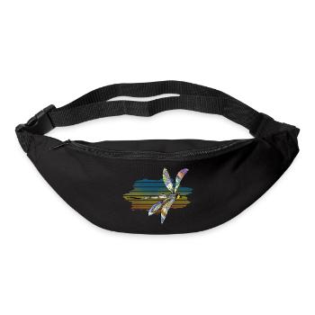 Libellule - Sac banane - noir - Devant