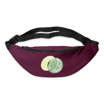 The Green Dot - Gürteltasche - Burgunderrot - Vorne