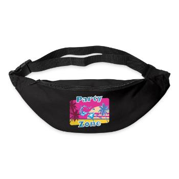 Cool party shirt summer beach vacation gift - Bum bag - black - Front