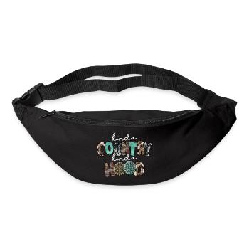 Country Musik ländlich Landei Countrymusiker Mom - Gürteltasche - Schwarz - Vorne
