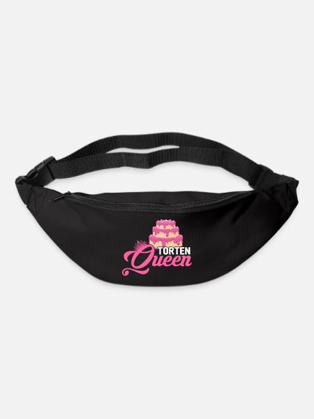 Torten Queen Konditor Torten Bäckerin - Gürteltasche - Schwarz