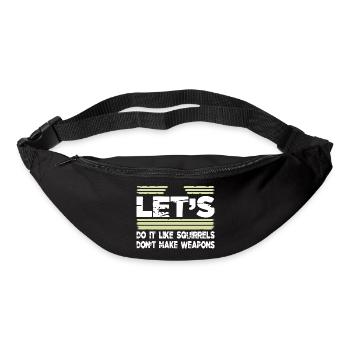 Déclaration Cadeau Enfant Idée Cadeau Geek Bday - Sac banane - noir - Devant