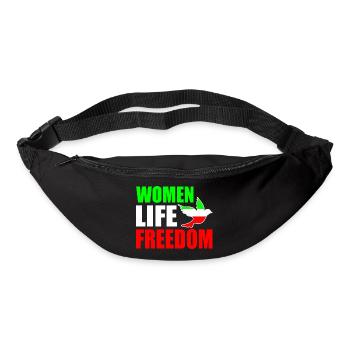Women life freedom - Bum bag - black - Front