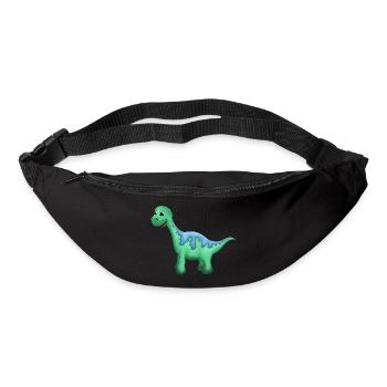 Lieber Dinosaurier. - Gürteltasche - Schwarz - Vorne